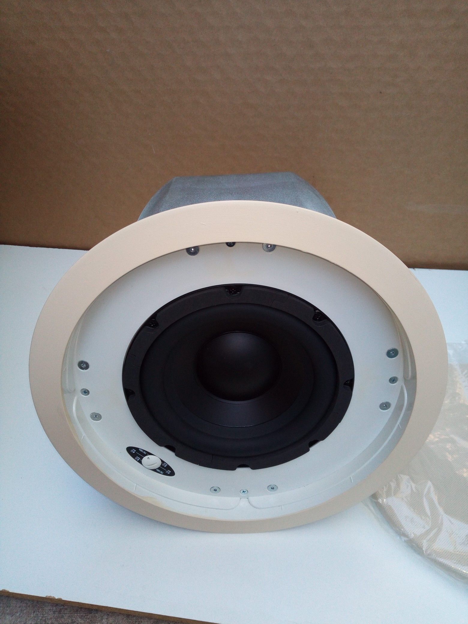 Klipsch IC-8T-SW In-Ceiling Subwoofer *Light Beige* Tested & Working Beautifully