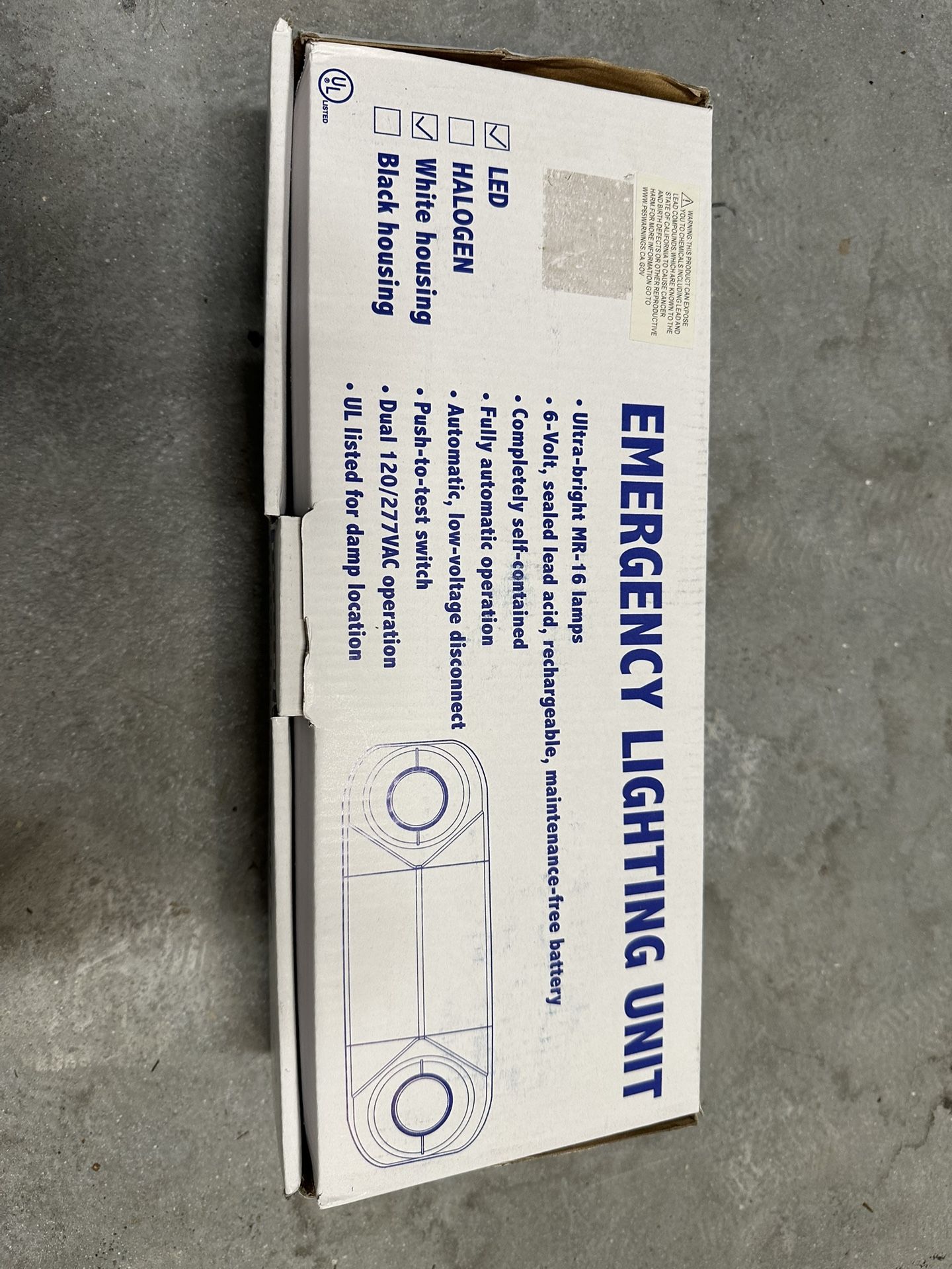 LED Emergency Lights