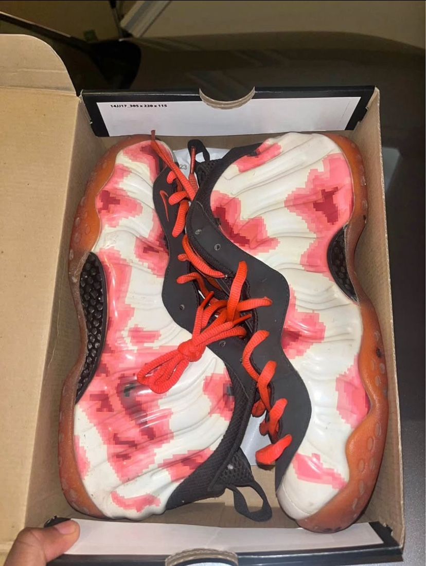 Nike Foamposite Thermal Map