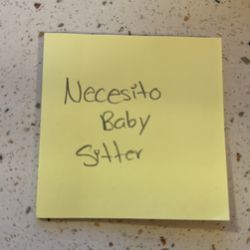 Necesito baby sitter para mi bebé los domingos