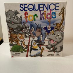 Sequence For Kids Board Game/Ages 3 And Up/New