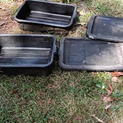 Two Storage Containers With Lids