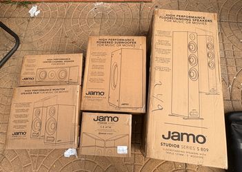 🔥 BRAND NEW Jamo S 809 7.1 Dolby Atmos Home Theater System (SEALED) 🔥