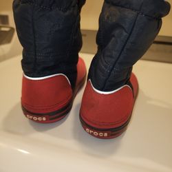Like New Crocs Rainboots