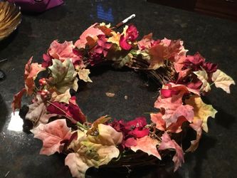 Large Fall Wreath
