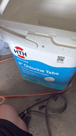 3” Chlorine tablets