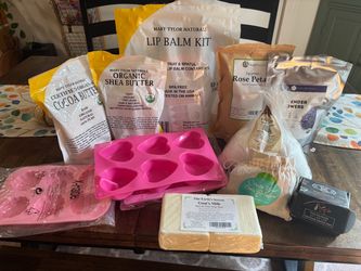 Make your own bath bombs, soaps, and chapstick.