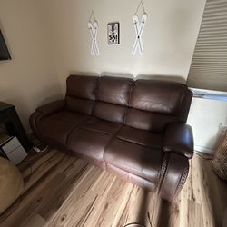 Leather Couch