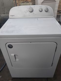 WHIRLPOOL SILVER TOP 220 ELECTRIC DRYER