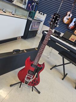 Jay Turser SG Style Electric Guitar with Bigsby B70 Whammy Bar P815690-1
