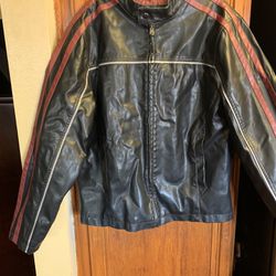 Men’s motorcycle jacket, size medium