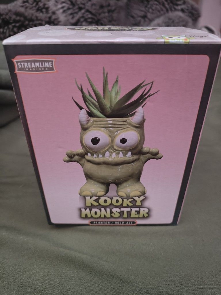 Kooky Monster Flower Pot