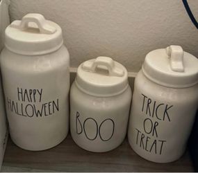 Rae Dunn Halloween Canister