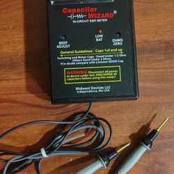 Capacitor Wizard ESR Meter 