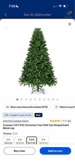 7.5 ft Christmas tree