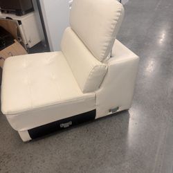 Modern White Leather Chair/Sofa