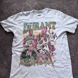 Kevin Durant Men Basketball Vintage T-shirt 