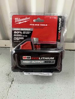 Milwaukee M18 XC 6.0 HIGH OUTPUT battery pack