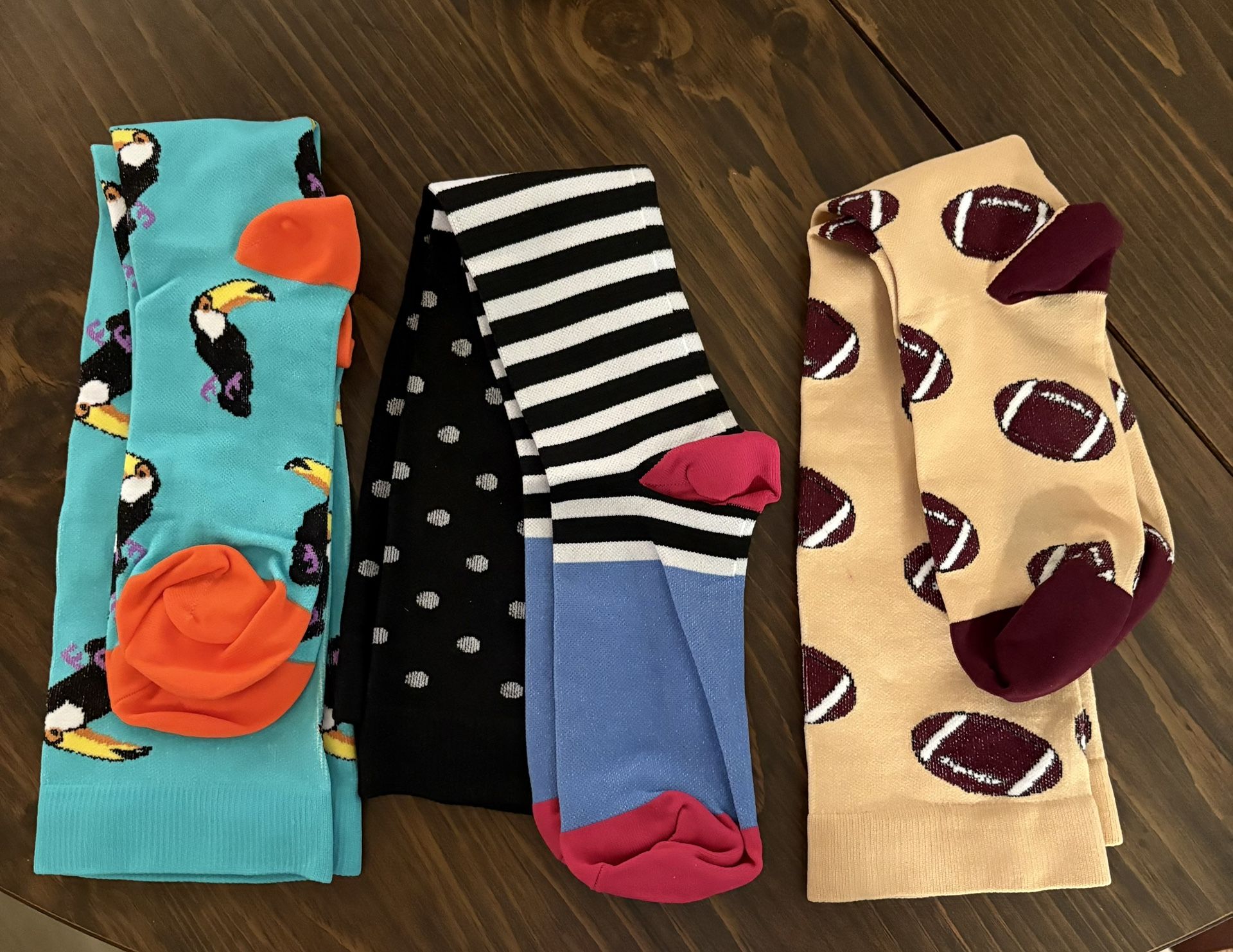 Knee Socks Colorful Decorations
