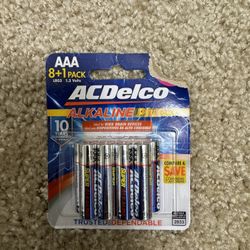 Double A Batteries