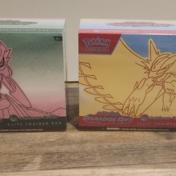 Pokemon Center Exclusive Paradox Rift ETBs 