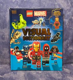 Lego Marvel Visual Dictionary HC DK 2023 NIB Retired