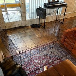 Indoor/outdoor dog pen