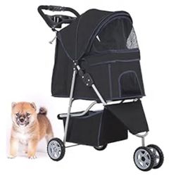 3 Wheels Pet Stroller 