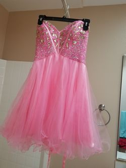 Pink formal dress