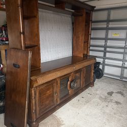 Tommy Bahama style wall unit