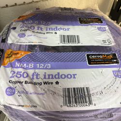 New Romex Wire 12/3 
