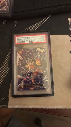 ONE PIECE OP13 CARRYING ON HIS WILL #119 MONKEY D. LUFFY PSA 10