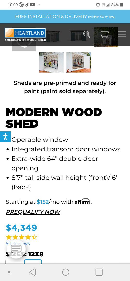 Modern Wood Shed