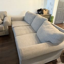 Couch, Large Chair, Coffee Table And End Table