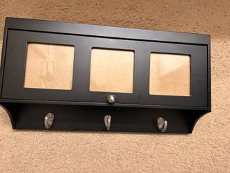 Black Wall Decor - Floating Shelves & More