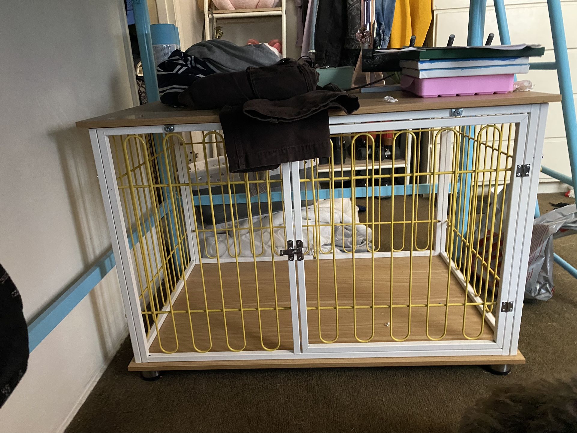 Dog Crate End Table