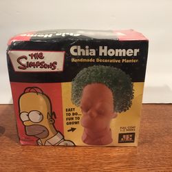 The Simpsons Homer Simpson Chia Pet Chia Homer