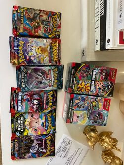 Rip party Pokemon Booster Bundle Chaos Rising Journey Together