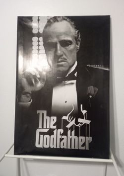 The Godfather Poster on Wood Frame