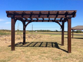 Custom Wood Pergola