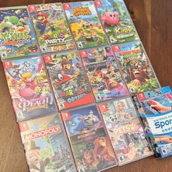 Various Nintendo Switch Games
