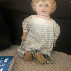 Creepy Stuffed Vintage Doll From 1900