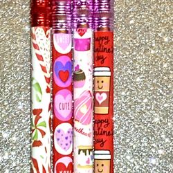 Style# 22 Valentine's Day Pencils - Set of 4