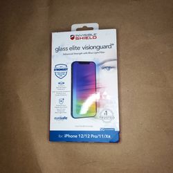 InvisibleShield Glass Elite VisionGuard+ Screen Protector iPhone 12 12 Pro 11 XR