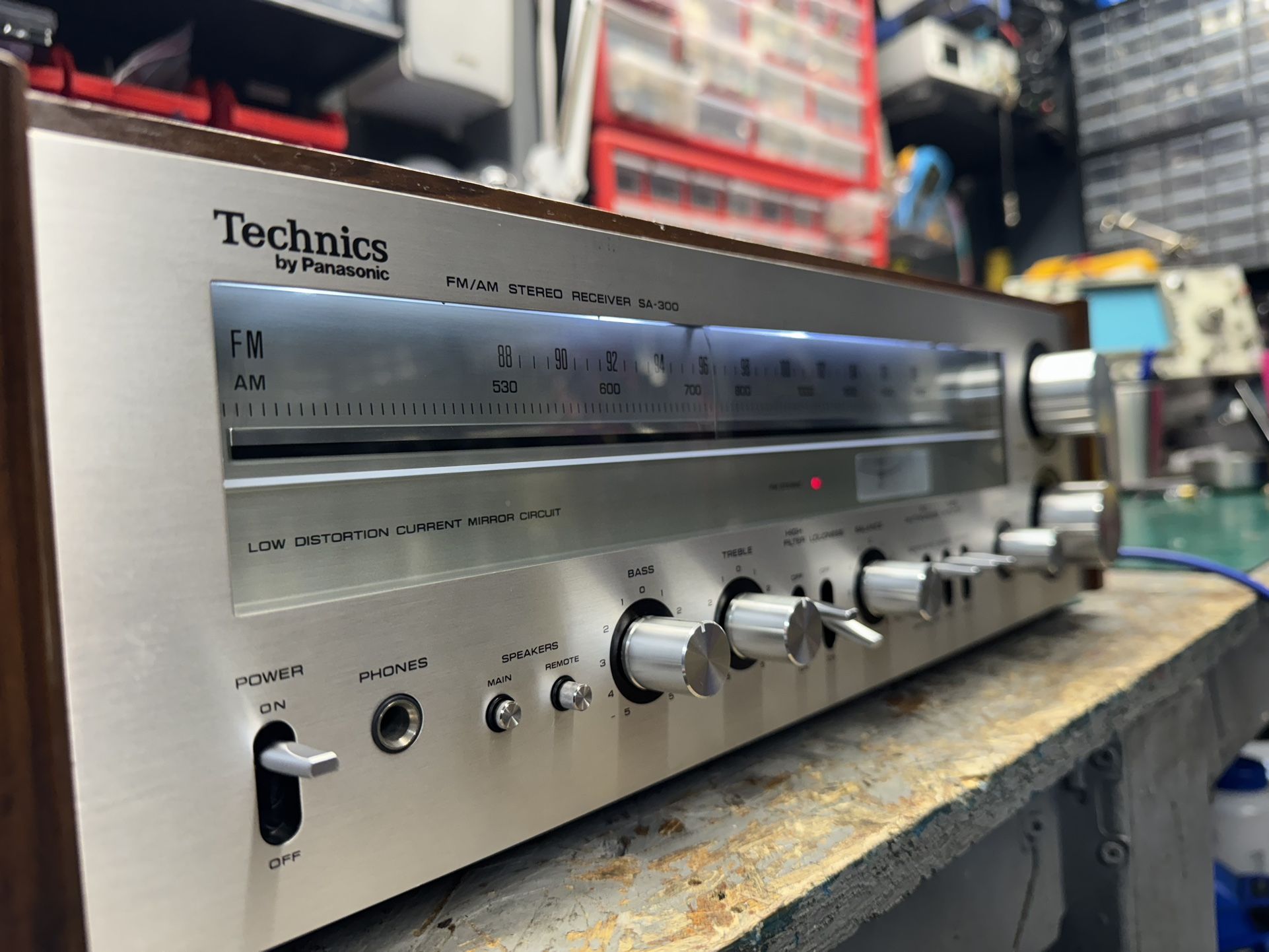 Technics SA-300 Vintage Stereo Receiver. Serviced!! Recapped!!