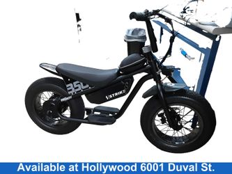 Electric Cycle Big Boy Black Powered Bike Scooter