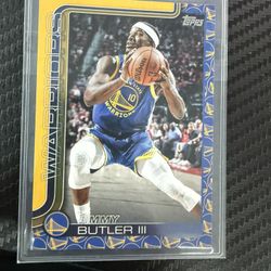 Jimmy Butler Rare Outline Exterior Card
