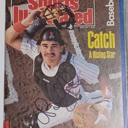 Benito Santiago San Diego Padres Autographed Signed Sports Illustrated Full Magazine