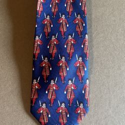 Men's New Necktie Blue Red London Guards, Silk,London Tie  The Rack