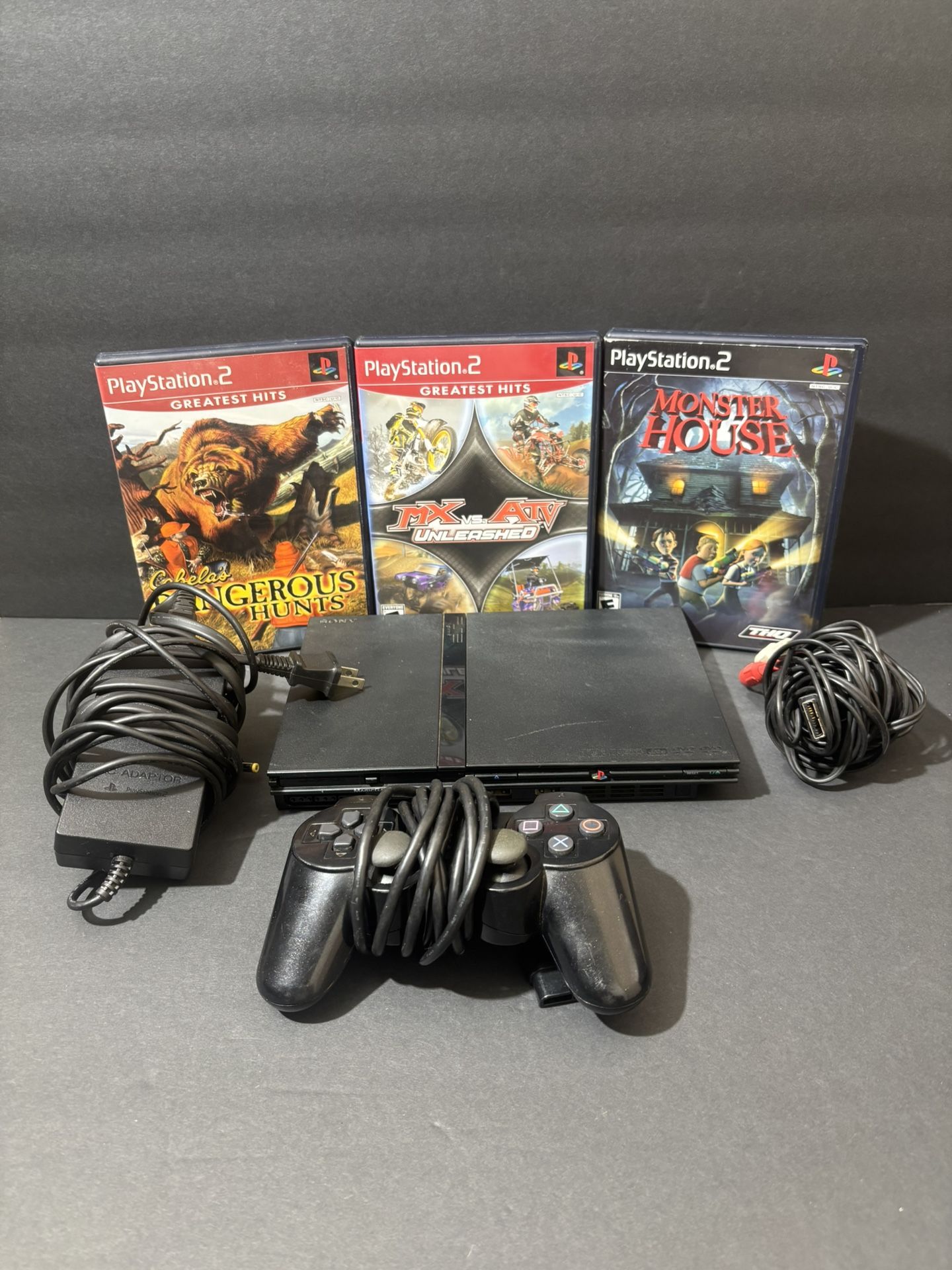 Playstation 2 system & game bundle